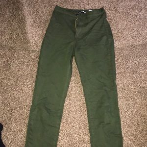 green fashion nova pants